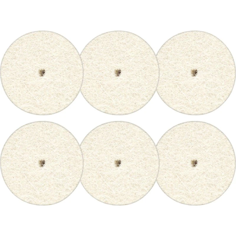 Dremel 414 Poleringsskive 13 mm, 6 stk