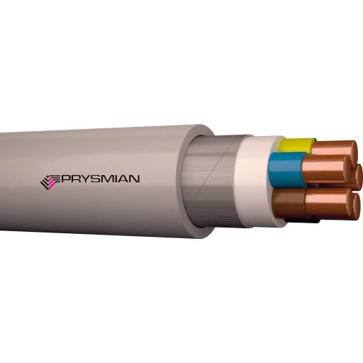 Prysmian Hikaj 5x1,5 mm² halogenfri installationskabel, 100 m