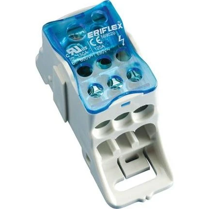 Enpolet Distributionsblok 125A 10-35mm²