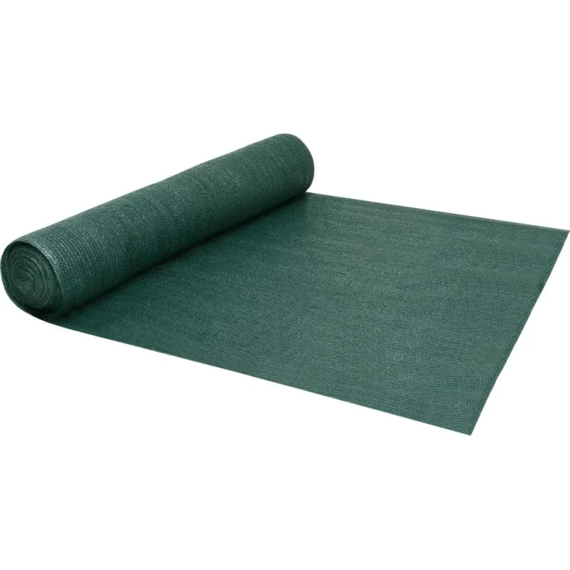 vidaXL Afskærmning 1,8x50 m grøn 195 g/m² HDPE