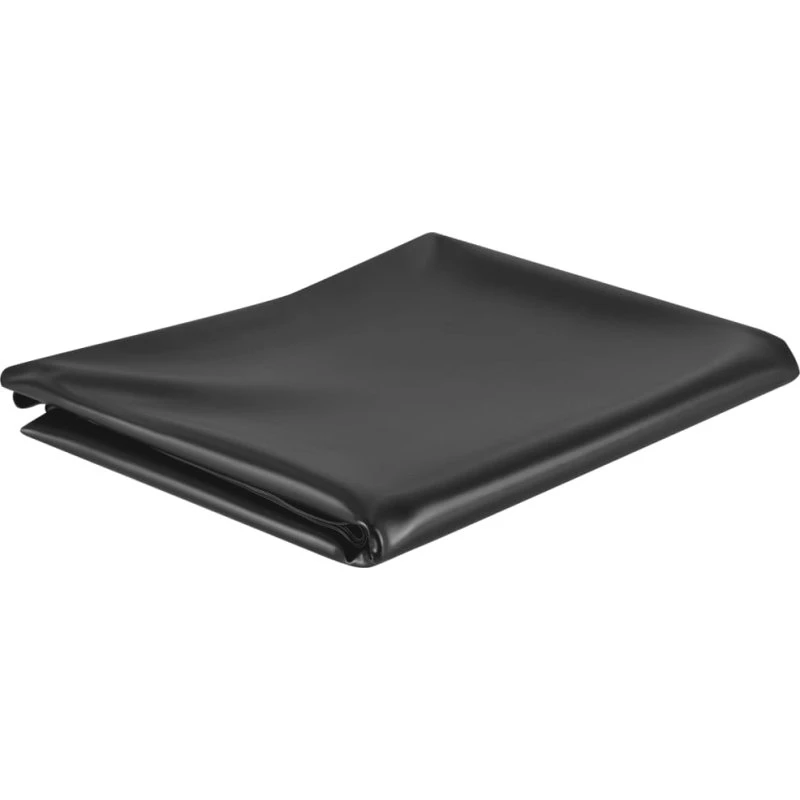 vidaXL Bassinfolie 2x2 m PVC 0,5 mm sort