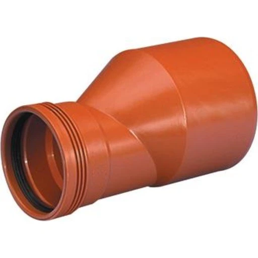 Wavin 160/110 mm PP-kloakreduktion rød