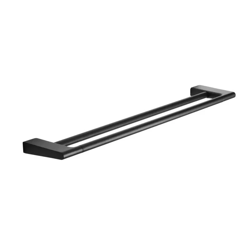 Pressalit Style Håndklædestang, Dobbelt, 610 mm, Mat Sort
