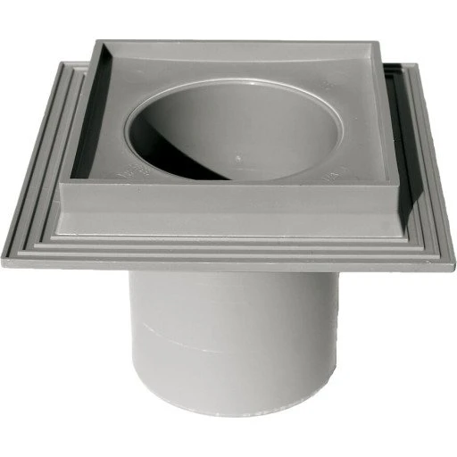 Purus Maxiflex Afløbsskål 110 mm, lodret, til beton og flisegulv