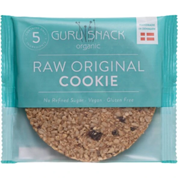 Guru Snack Raw Cookie Original ØKO 55 g