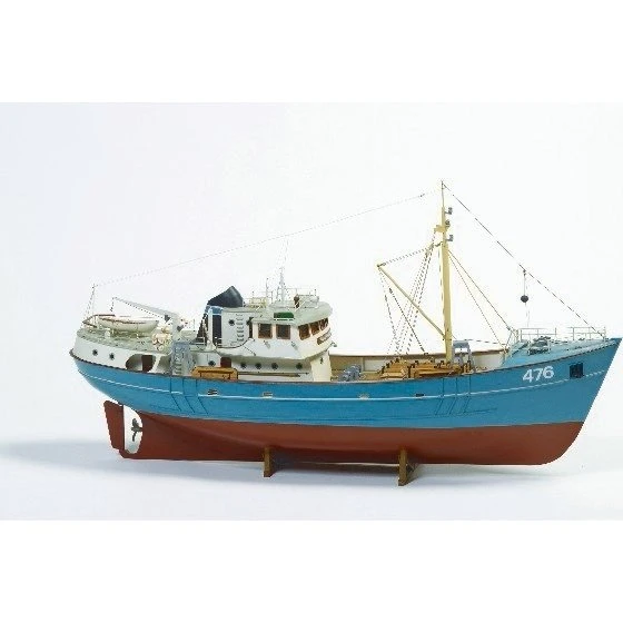 Billing Boats Nordkap 1:50 Træskrog - Fiskebåd med detaljeret byggesæt