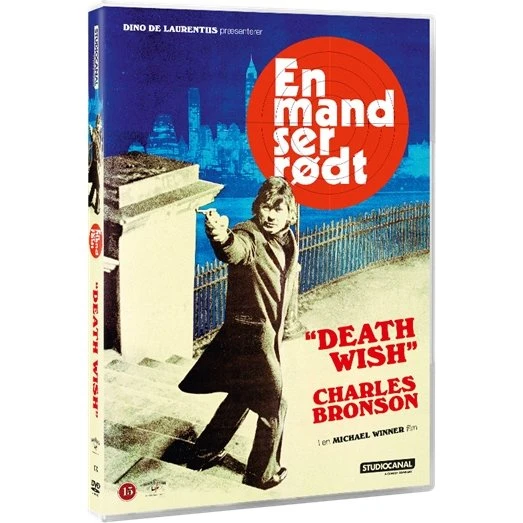 EN MAND SER RØDT - Death Wish - Charles Bronson (DVD)