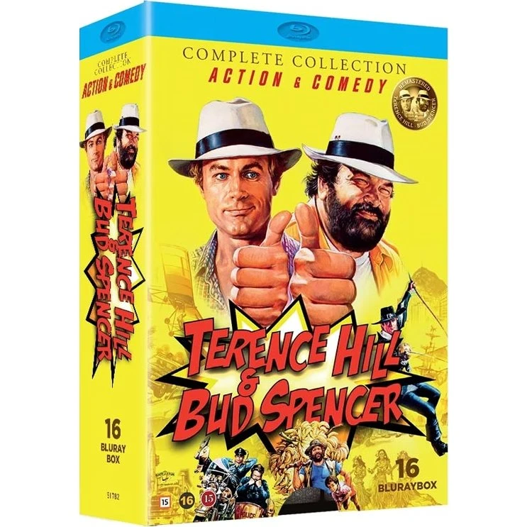 Hill & Spencer - Komplet Samling (16 Blu-ray)