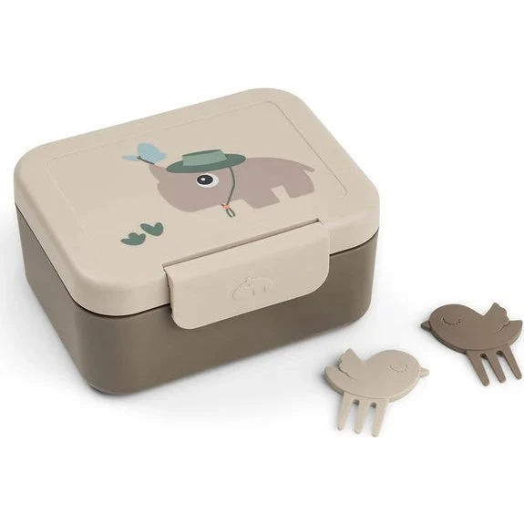 Done by Deer Lille Madkasse m/snackpinde Tiny Trails - Sand