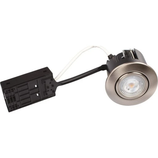 Scan Products Luna Quick Install udendørs indbygningsspot 3000K børstet stål