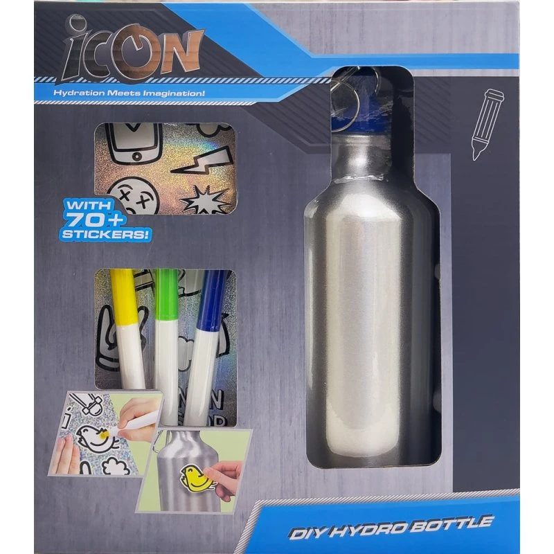 ICON DIY Hydro Bottle – Personlig vandflaske til børn