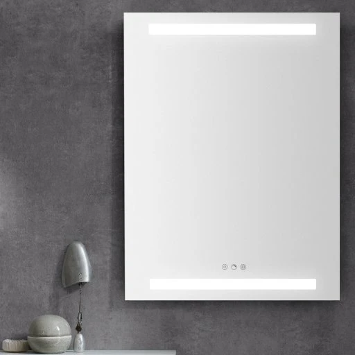 Dansani Level spejl med dæmpbar lys, 60x80 cm