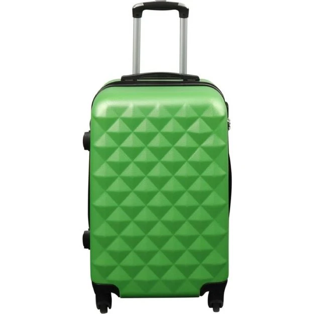 Diamant Grøn Håndbagagekuffert - Letvægt Hardcase, 36 L