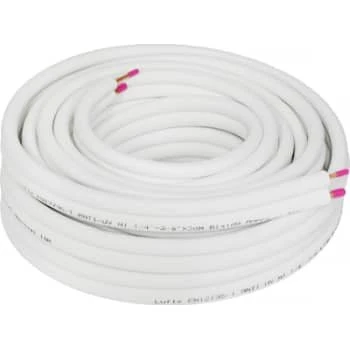 LuftX® Isoleret Kobberør 1/4" x 3/8" 20m