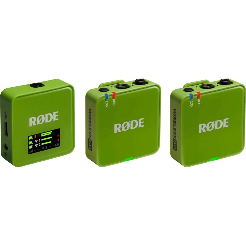 RØDE Wireless GO 3 Grøn, 2 kanaler