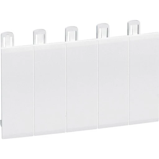 Legrand afdækningsplade 5 moduler hvid