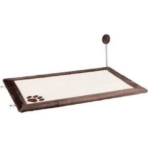 Trixie Kattekradsemåtte 70 x 45 cm sisal med plys kant (beige)