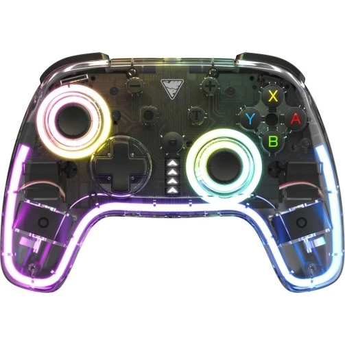 Dragonshock Orion Glow RGB Trådløs Controller - Sort