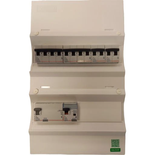 Legrand LLK2 01.1120 Færdigmonteret Boligtavle, Hvid