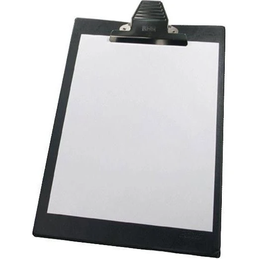 Bantex Clipboard 36 x 22 cm Sort med Jumboklip
