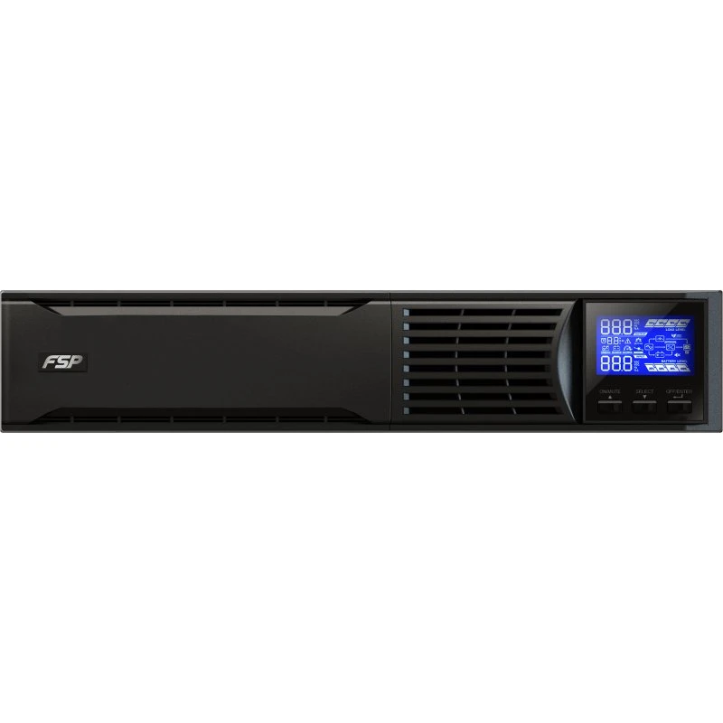 FSP Champ Rack 3K UPS 3 kVA 2700 W Online Dobbeltkonvertering