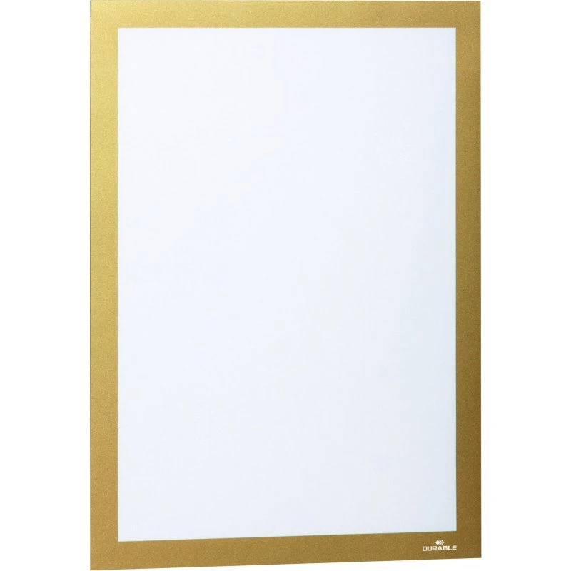 Durable Duraframe® A4 Guld Selvklæbende Magnetramme