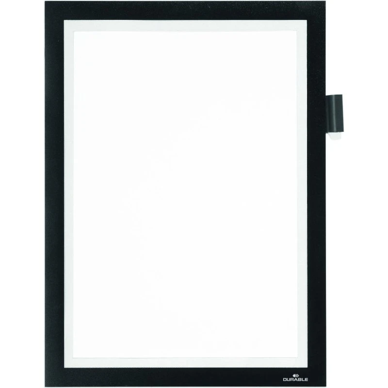 Durable Duraframe® Note A4 Sort, Magnetramme til A4