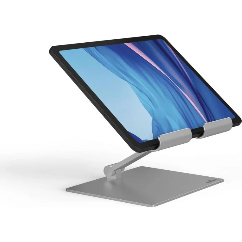 Durable Universal justerbar tabletstander, sølv, op til 13"
