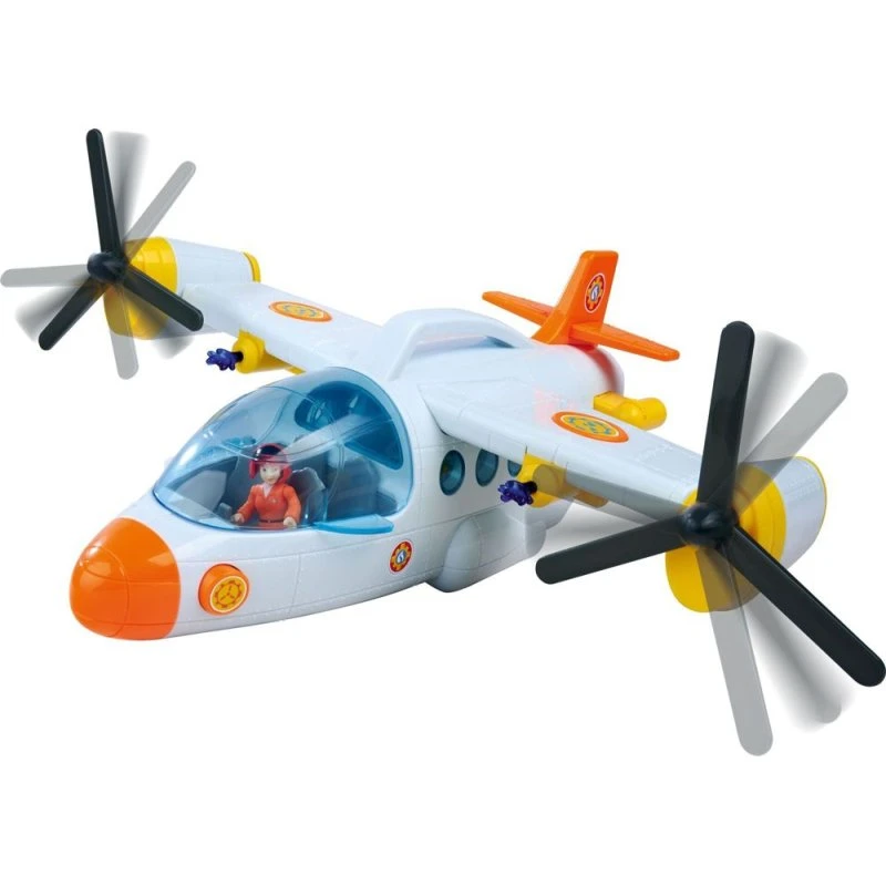 Simba Brandmand Sam Fire Swift Redningsfly 42 cm