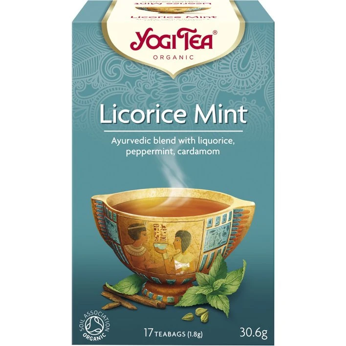 YogiTea Licorice Mint 17 breve