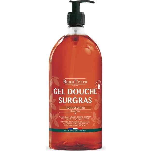 BeauTerra Ultra Rich Shower Gel Monoï 1 L