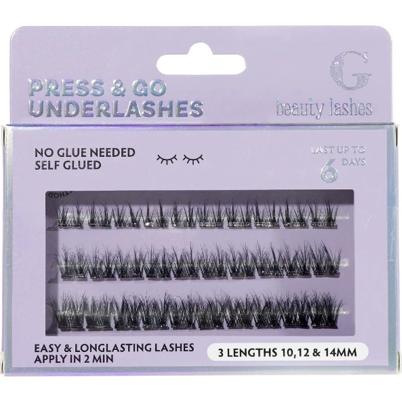 G Beauty Lashes Press & Go Underlashes - Date