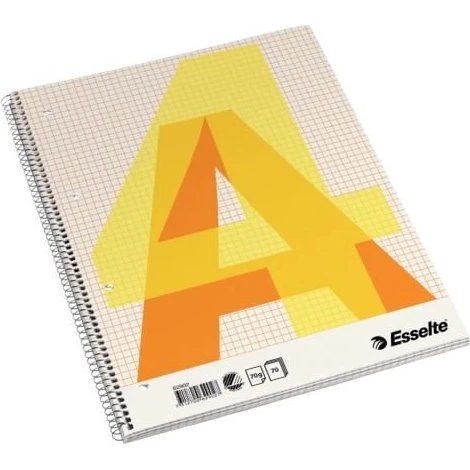Esselte Kollegieblok A4 Kvadreret 5x5 mm 70 ark
