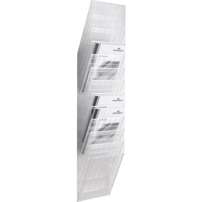 Durable Flexiboxx A4 12-rum Lodret Klar
