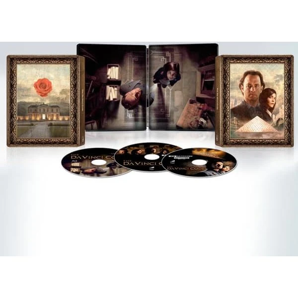 Da Vinci Mysteriet – Limited Steelbook (4K UHD + 2 Blu-ray)