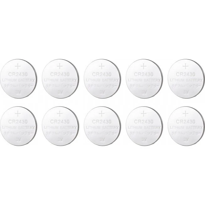 DELTACO Ultimate Lithium CR2430 3V, 10-pack
