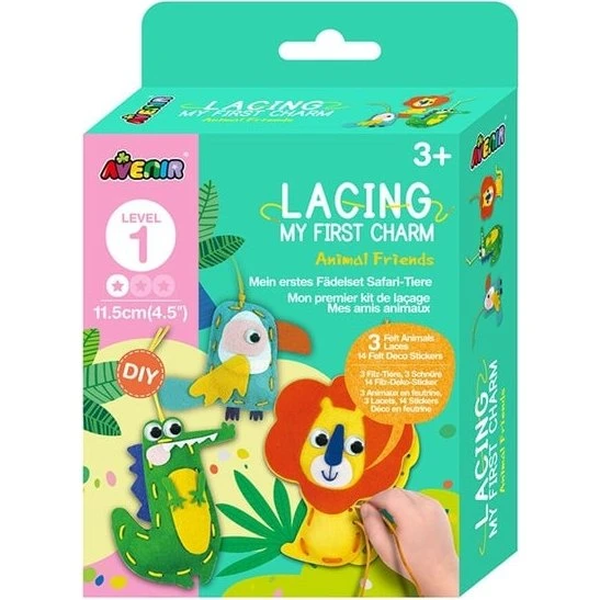 Avenir My First Lacing – Dyre-rygsæk-vedhæng (3+ år)