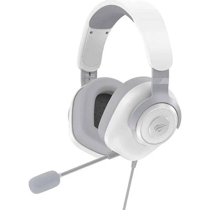 Havit H2230D Gaming Headset, Hvid, 3,5 mm