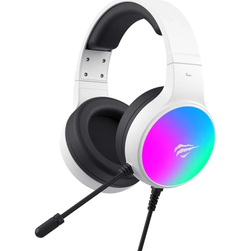Havit H2043U Gaming Headset - Kablet, Sort/Hvid