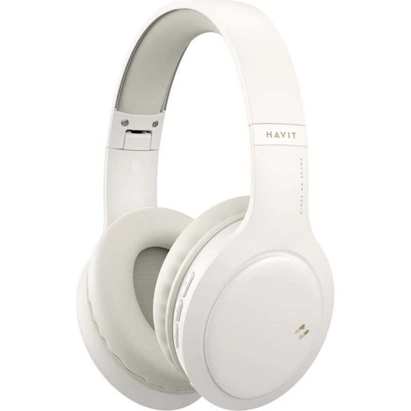 Havit H633BT Trådløse On-Ear Høretelefoner, Beige