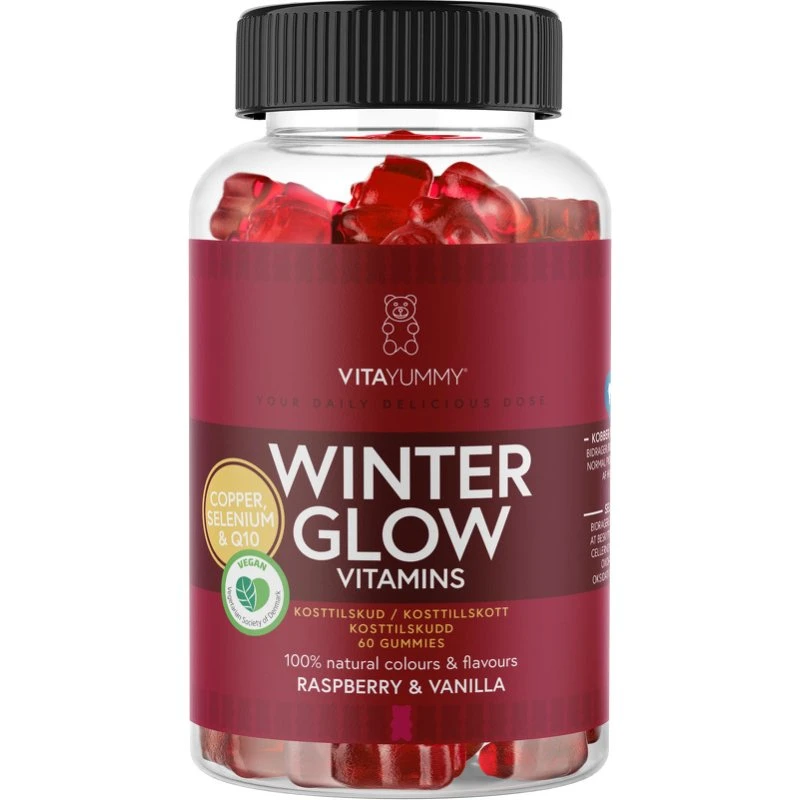 VitaYummy Winter Glow Raspberry Vanilla 60 stk