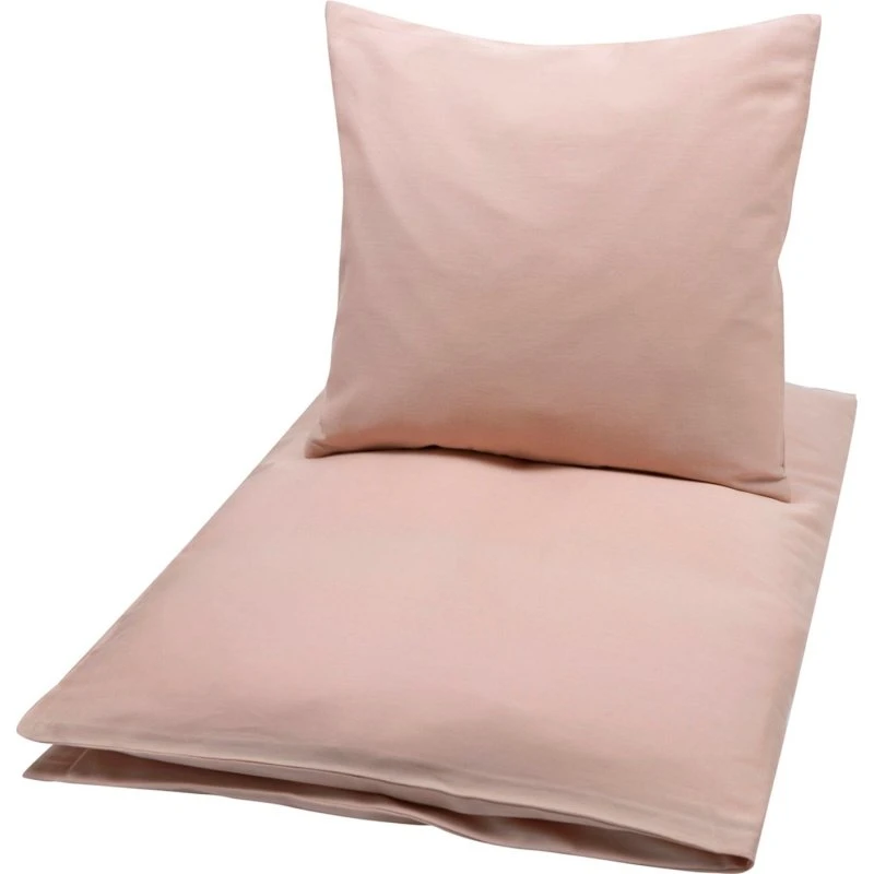 Müsli Baby Sengetøj 70x100 cm - 100% Økologisk Bomuld - Rose Suger