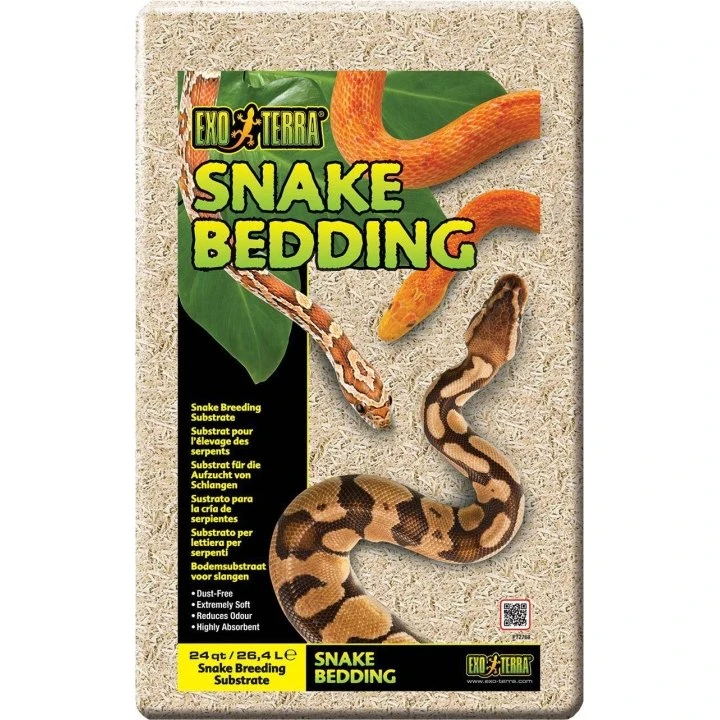Exo Terra Snake Bedding 26,4 L - Støvfrit, Blødt, Bionedbrydeligt