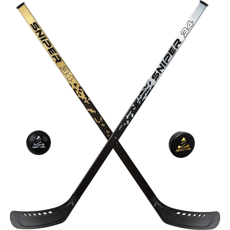 SportMe Sniper Streethockey 2-pak 87 cm, Guld/Silver
