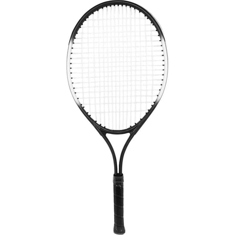 SportMe 23" Aluminium Tennisketcher, Sort/Hvid – 6-9 år