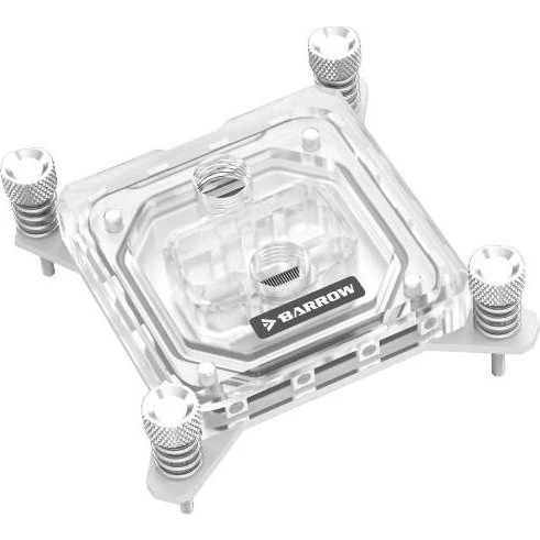 Barrowch LTYK3-04I vandblok, hvid/transparent, 1/4" gevind