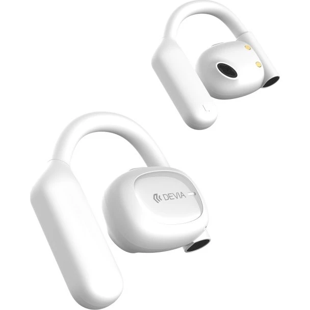 Devia Star E2 OWS Bluetooth-hovedtelefoner, hvid