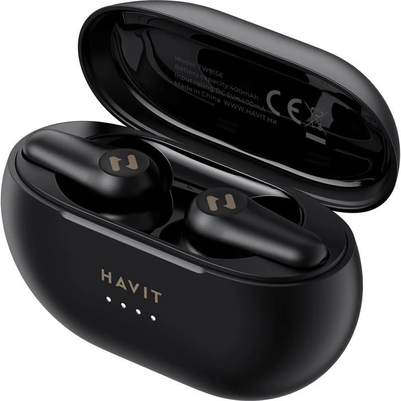 Havit TW915E Trådløse Høretelefoner (Sort)