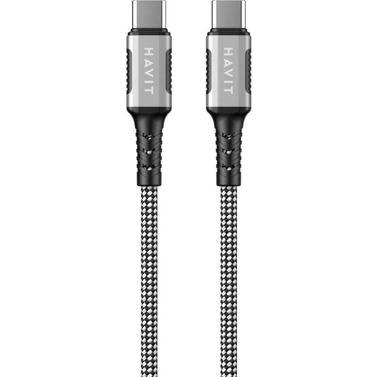 Havit CB6297 USB-C magnetkabel 1 m, 60 W, sort