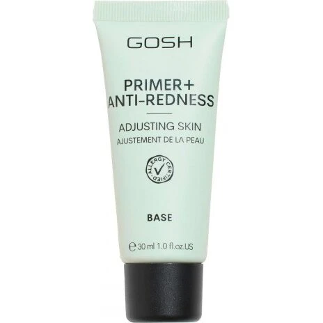 GOSH Primer Plus+ 30 ml - Anti-Redness (grøn)
